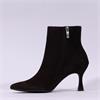 Paul Green High Heel Ankle Boot - Brown Suede